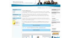 Desktop Screenshot of office-online-schule.de